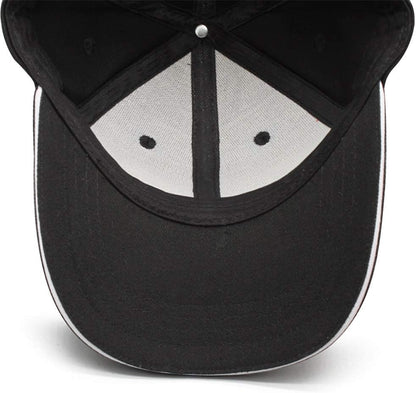 Halloween Ghost Hat Funny Boo Hats for Men Women Baseball Cap Cute Embroidered Trucker Hats
