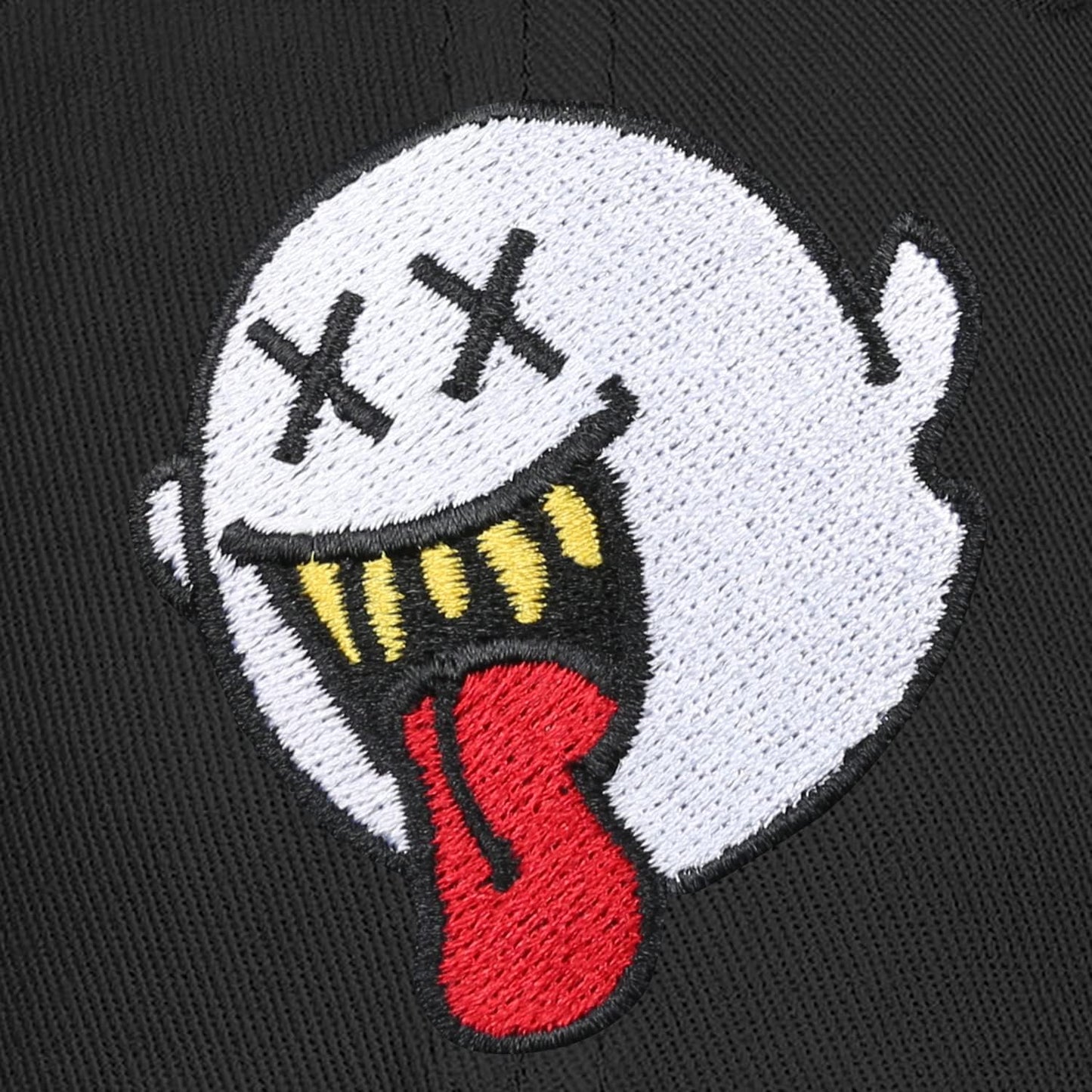 Halloween Ghost Hat Funny Boo Hats for Men Women Baseball Cap Cute Embroidered Trucker Hats